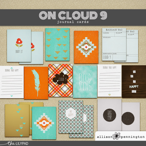 On Cloud 9: the Journal Cards