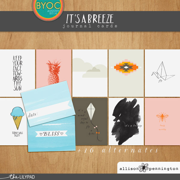 It's a Breeze: Journal Cards