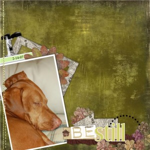 be still