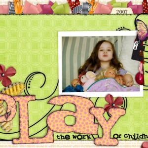 * the work of childhood *