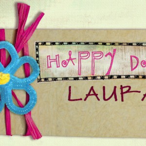 * happy bday Laura card *