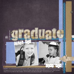 Kindergarten graduate