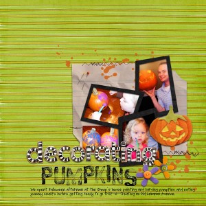 Decorating Pumpkins