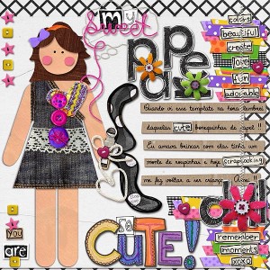 My Sweet Paper Doll !!