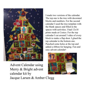 Merry & Bright advent calendar