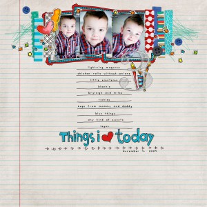 Things I Love Today