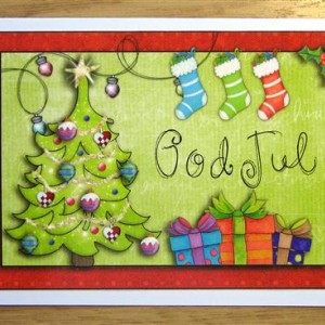 God Jul - Swedish Christmas card