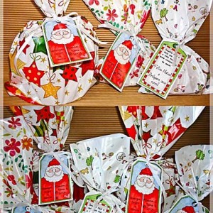 Festive gifty tags
