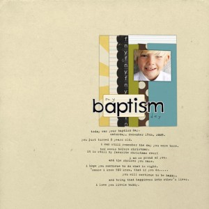 my baptism day