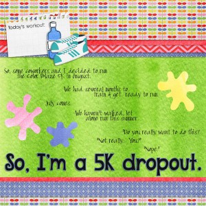 5k dropout.