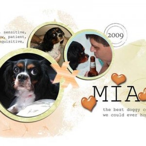 Our furbaby Mia, 2009