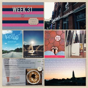 Project Life || Week 31 (left)
