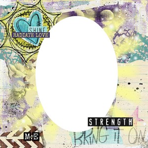 Face It art journaling challenge, week 1
