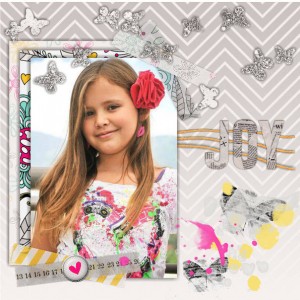Lambie's Washi Tape Callenge LO