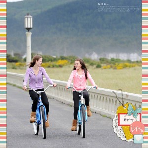 BFFs on bikes