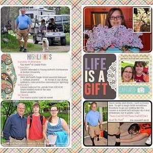 Digi Project Life - Week 22
