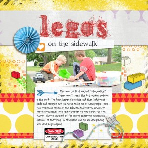 Legos Outside