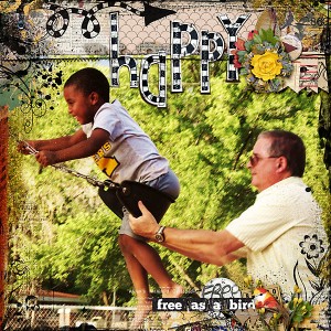 happy and free
