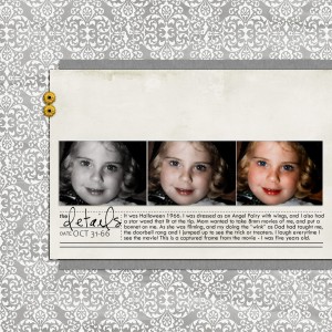 Sept Scraplift Challenge - Halloween 1966