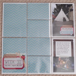 Project Life - Week 31 - Left Hand Side