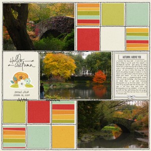 I recall... Central Park in Falll