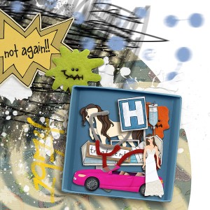 My Past world - Art Journal Challenge