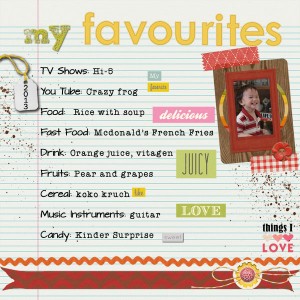 My Favourites