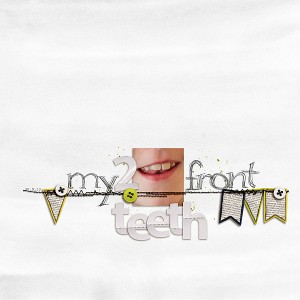 2 Front Teeth