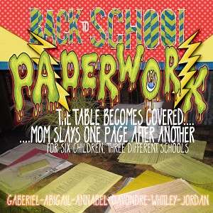 back to school paperwork