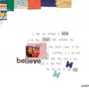 believe....