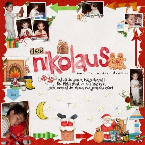 der nikolaus kam in unser haus