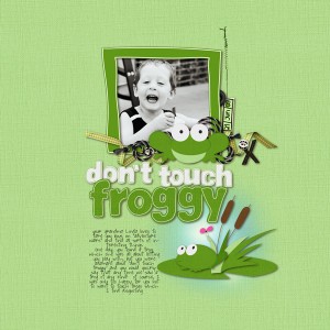 don't touch froggy