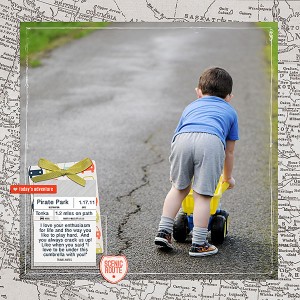 To the park