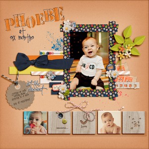 Phoebe at Six Months