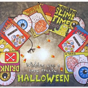 {Not so} Slimy Halloween Banner