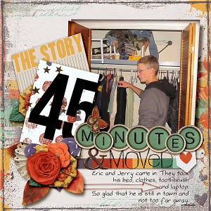 45 minutes to move