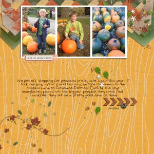 Picking Pumpkins