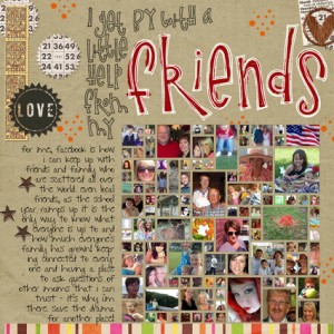 Friends (Art Journaling)