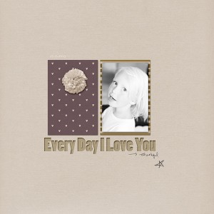 I love you