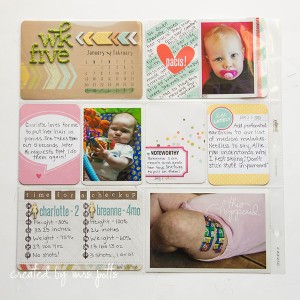 2013 Project Life Week 5 - left