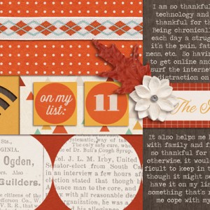 Gratitude Journal Mini Album Page 11