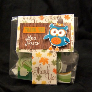 Hybrid Thanksgiving Gift Card Bags
