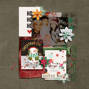 welcoming santa