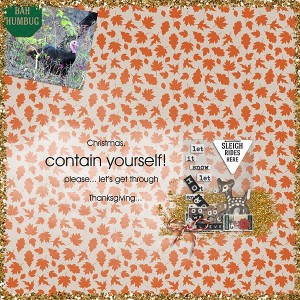contain yourself