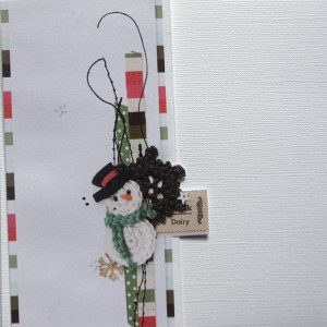 My december daily album : divider inside my album
