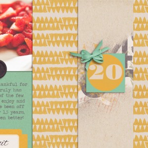 Gratitude Journal Mini Album Page 20