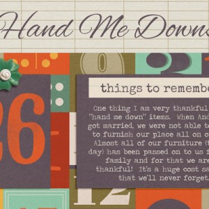 Gratitude Journal Mini Album Page 26