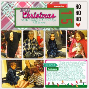 Christmas w/ Grandma & Grandpa