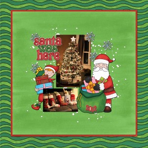 Santa was here