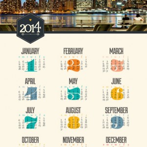 2014 Calendar
